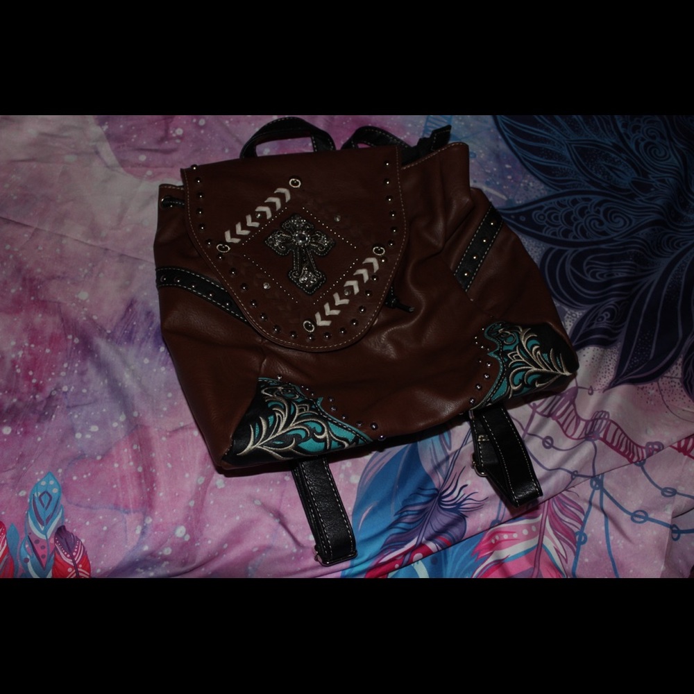 Montaña west purse/book bag